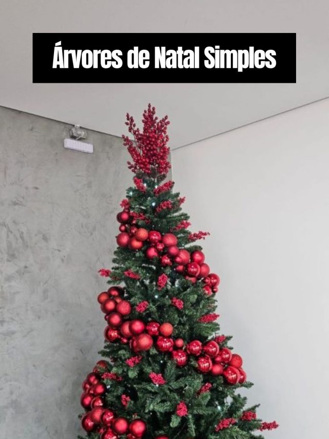 Árvores de Natal Simples