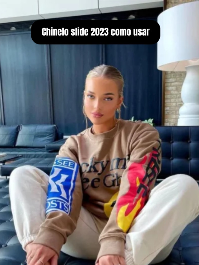 Chinelo slide 2023 como usar