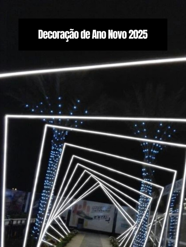 Decoração de Ano Novo 2025