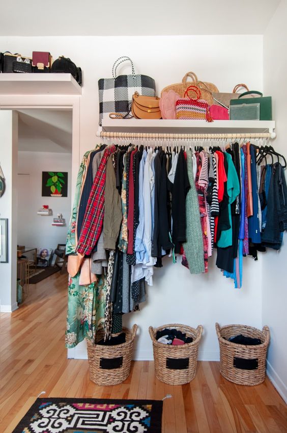 10 ideias a vida sem guarda roupa